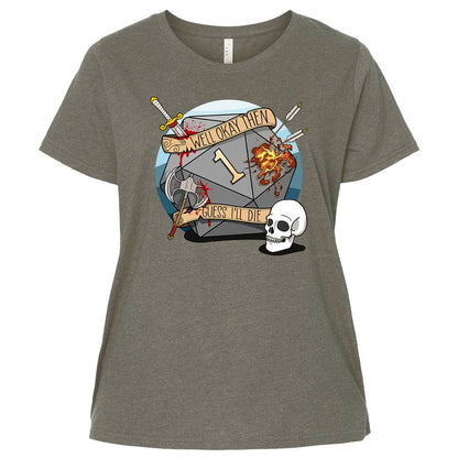 Ladies Curvy Jersey - QCPN7LWH - Bamboo Blackout - 2