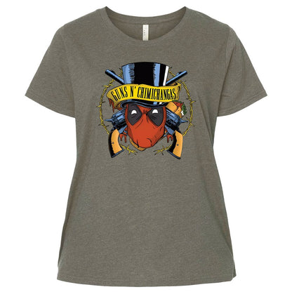 Ladies Curvy Jersey - YQV3Y9JP - Bamboo Blackout - 2