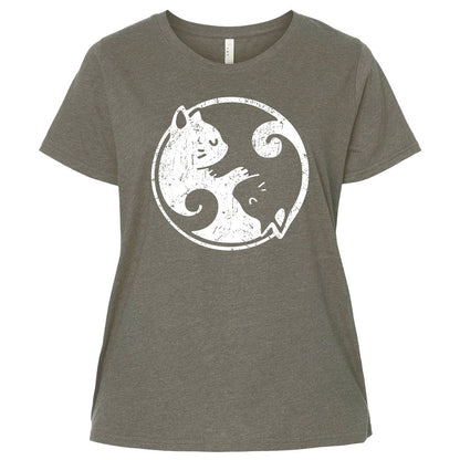 Ladies Curvy Jersey - 52Q7VQH8 - Bamboo Blackout - 2