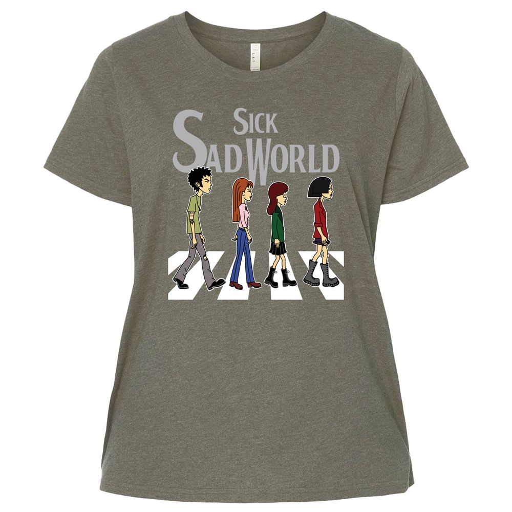 Ladies Curvy Jersey - SXDXLWVY - Bamboo Blackout - 2