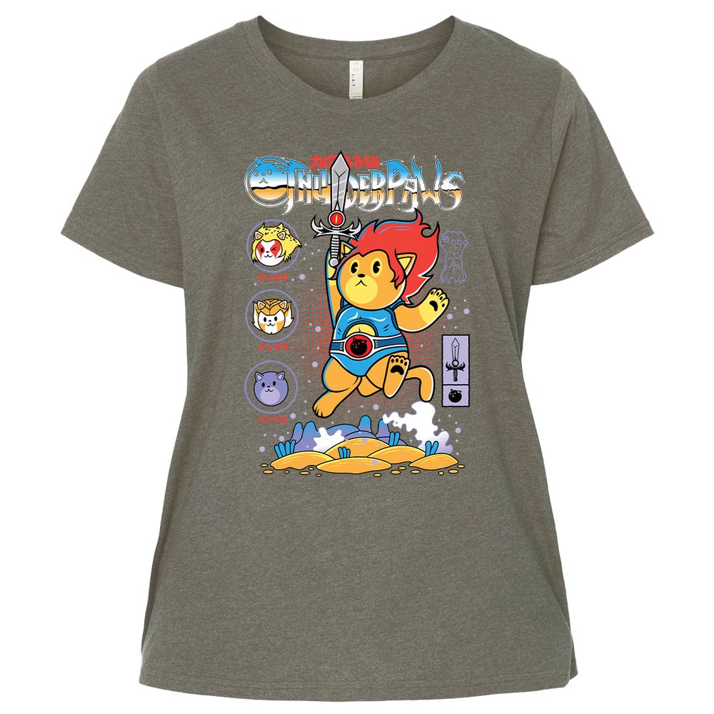 Ladies Curvy Jersey - AKNKJWJE - Bamboo Blackout - 2