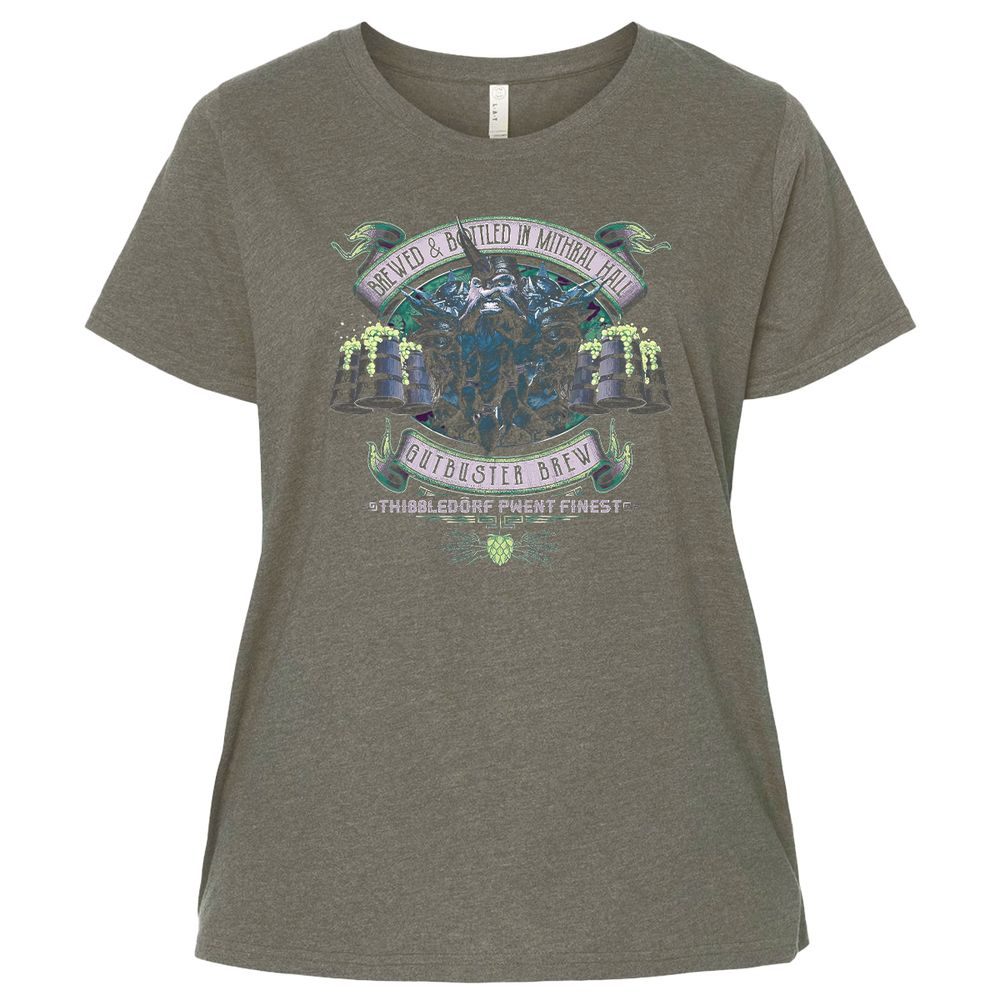 Ladies Curvy Jersey - 9DDEZPYS - Bamboo Blackout - 2