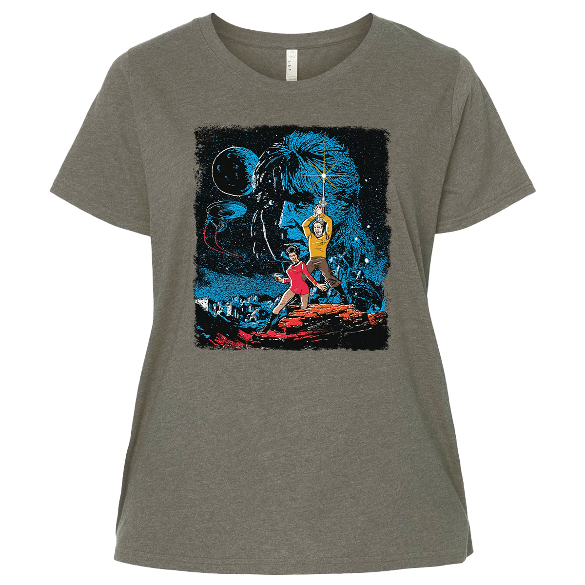 Ladies Curvy Jersey - HZYYU5DG - Bamboo Blackout - 2