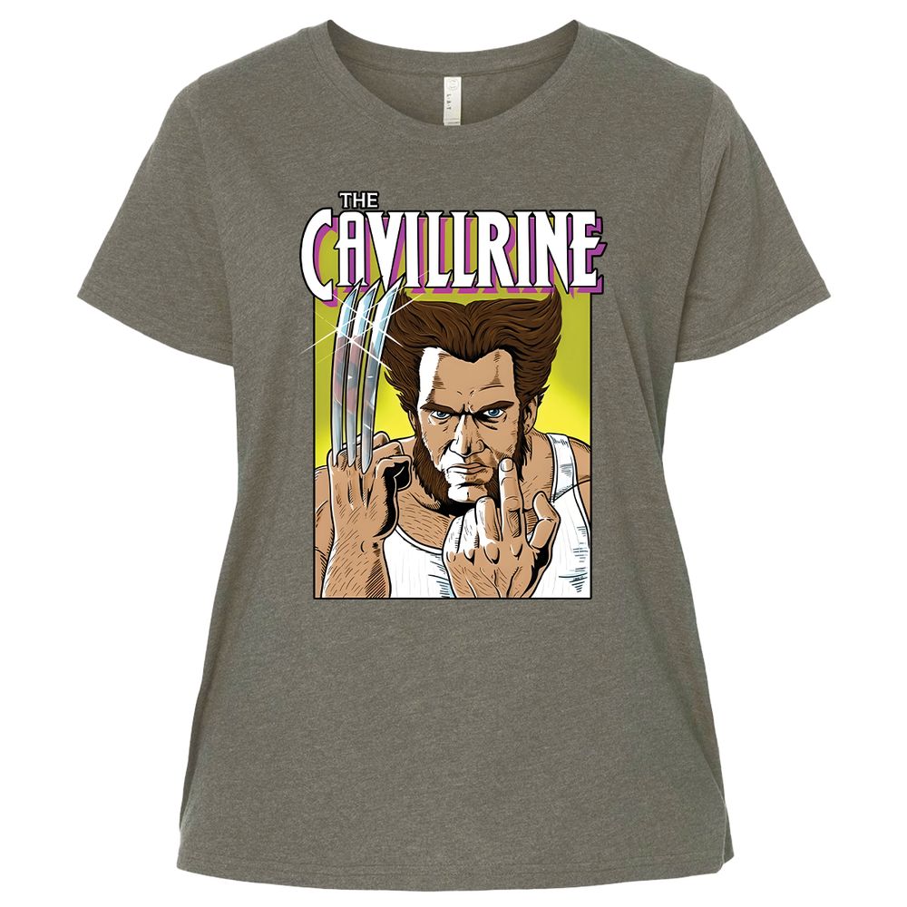 Ladies Curvy Jersey - 7HFVJBPX - Bamboo Blackout - 2