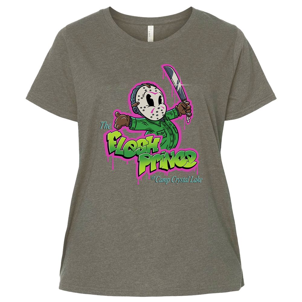 Ladies Curvy Jersey - 83S5R6C7 - Bamboo Blackout - 2