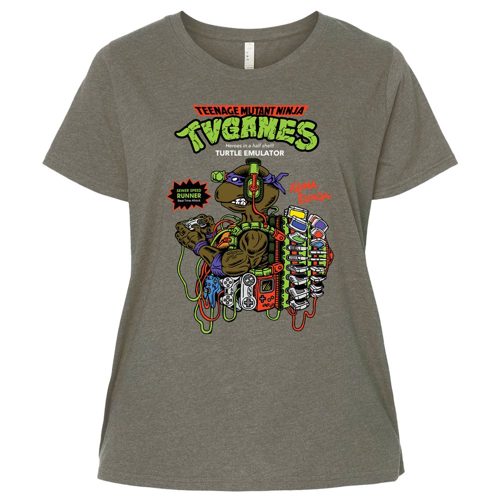 Ladies Curvy Jersey - XJS6AKEJ - Bamboo Blackout - 2