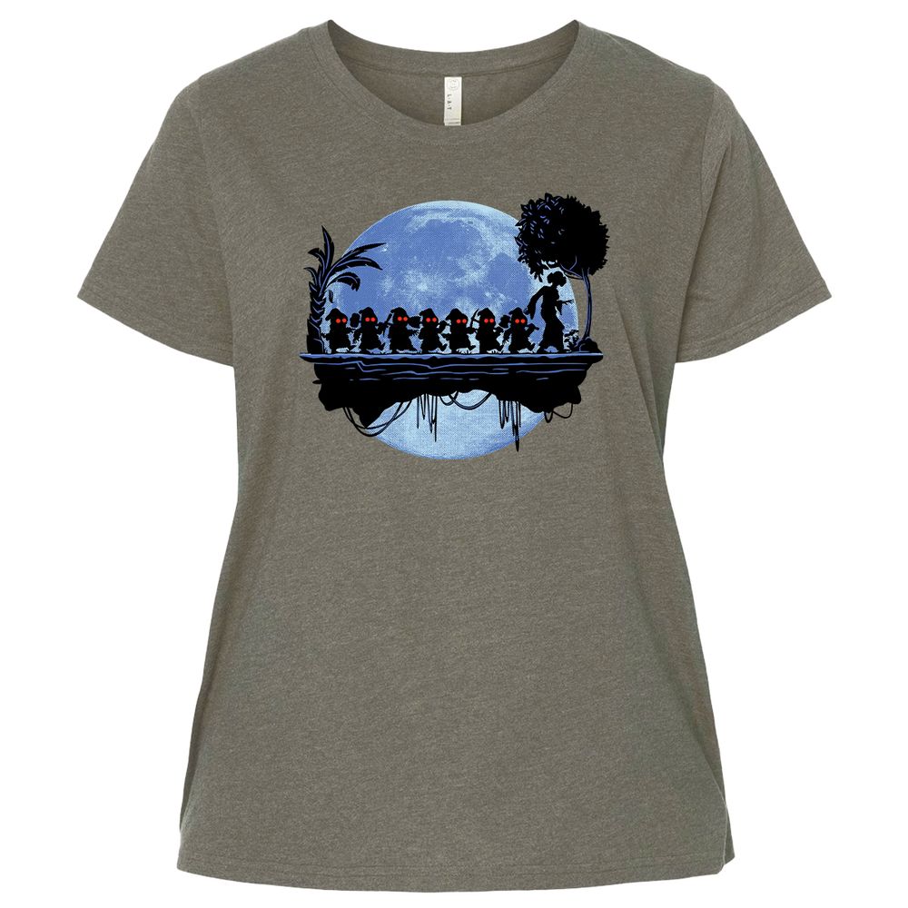 Ladies Curvy Jersey - JL72XJX3 - Bamboo Blackout - 2