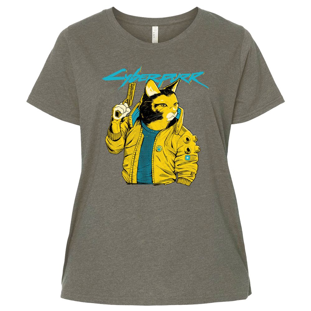 Ladies Curvy Jersey - WFJB6LYF - Bamboo Blackout - 2