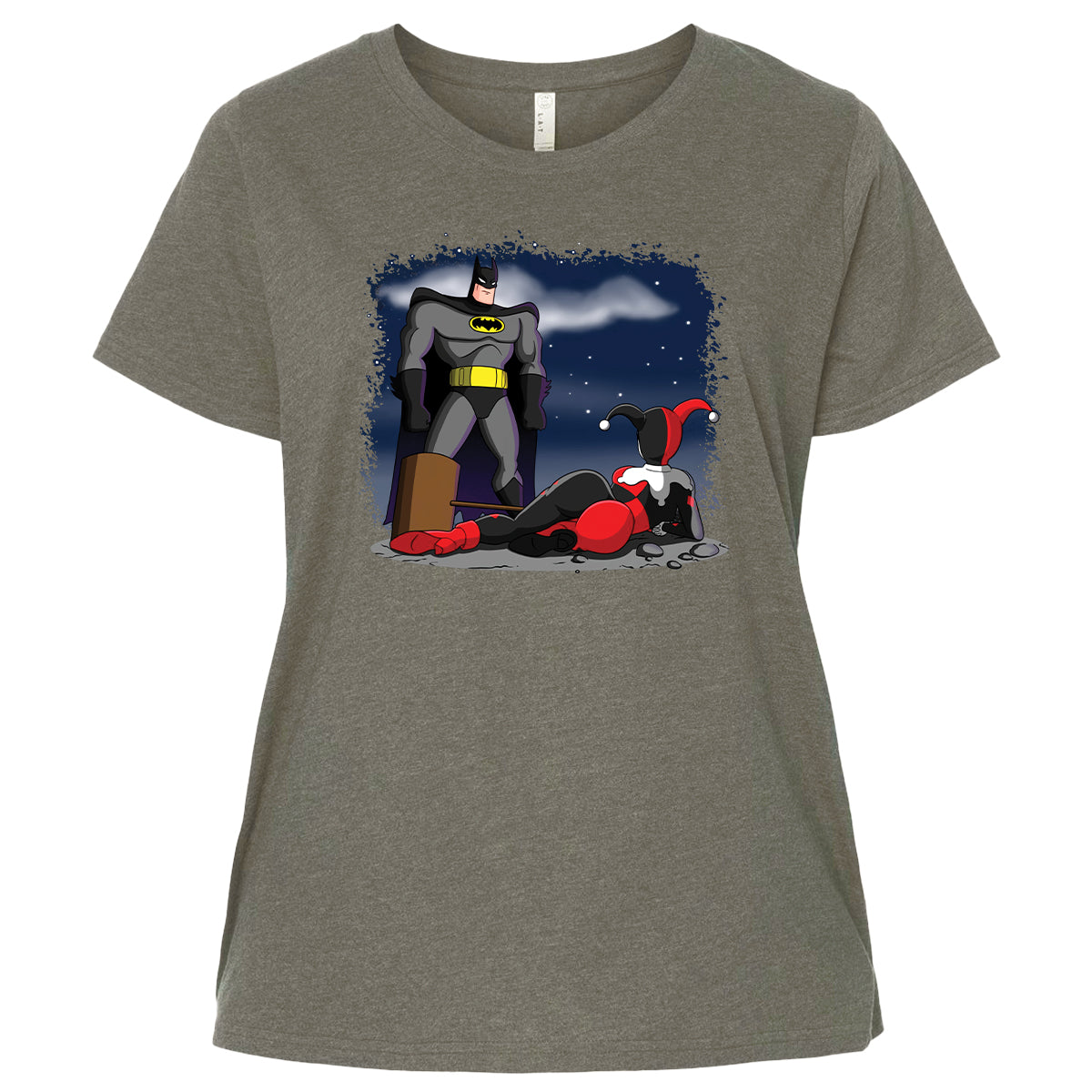 Ladies Curvy Jersey - 2EQ5XQCJ - Bamboo Blackout - 2