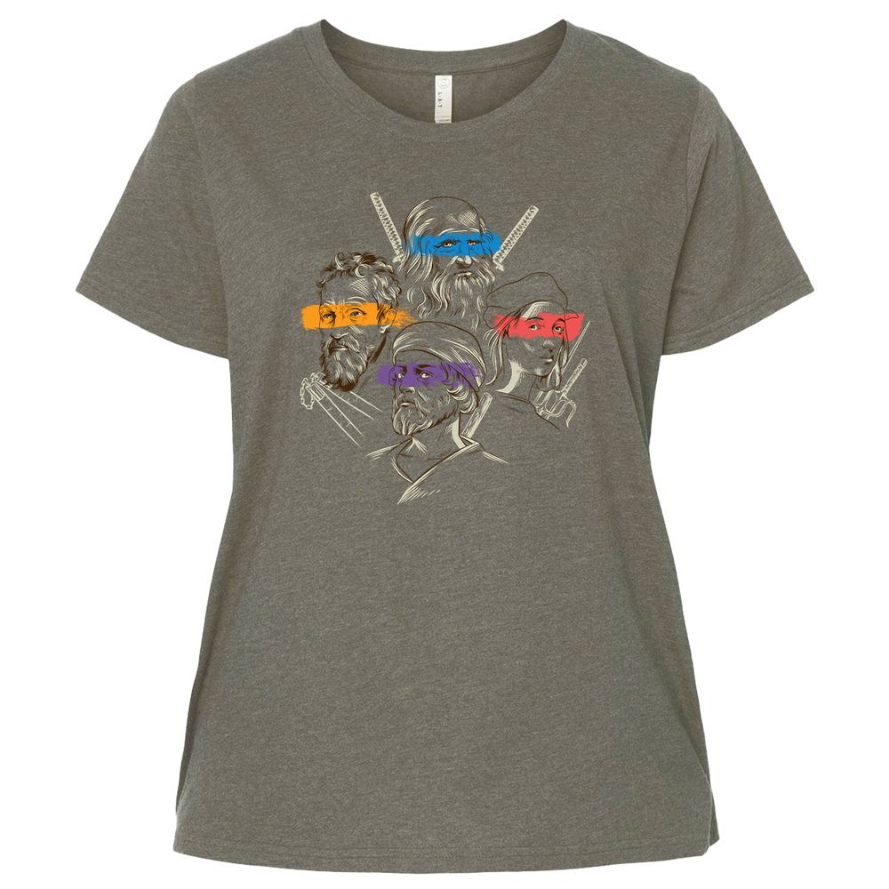 Ladies Curvy Jersey - T47LF3LK - Bamboo Blackout - 2