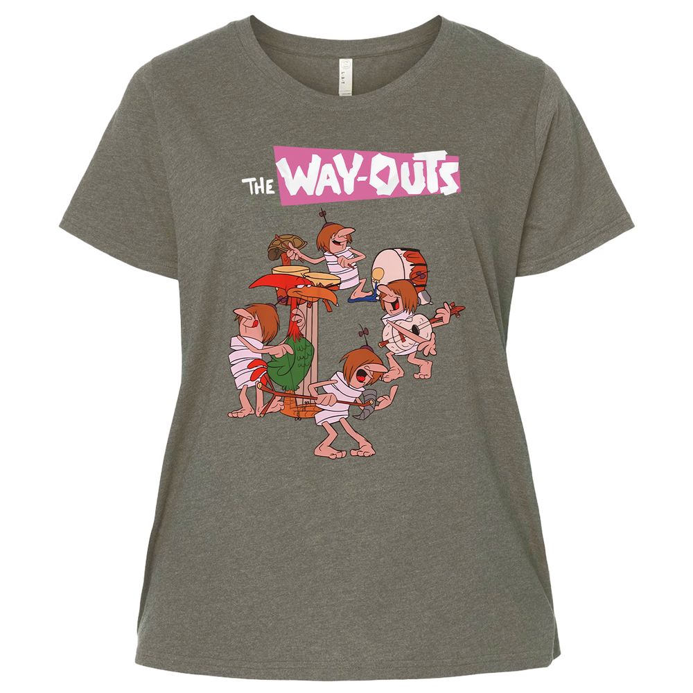 Ladies Curvy Jersey - FKGS6K9F - Bamboo Blackout - 2