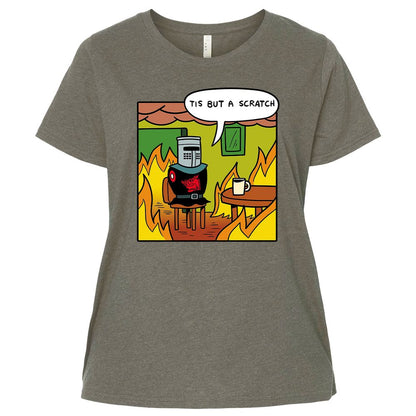 Ladies Curvy Jersey - KXQUM8RA - Bamboo Blackout - 2