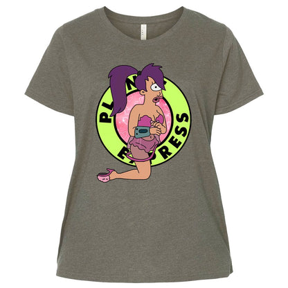 Ladies Curvy Jersey - FEZ21427 - Bamboo Blackout - 2