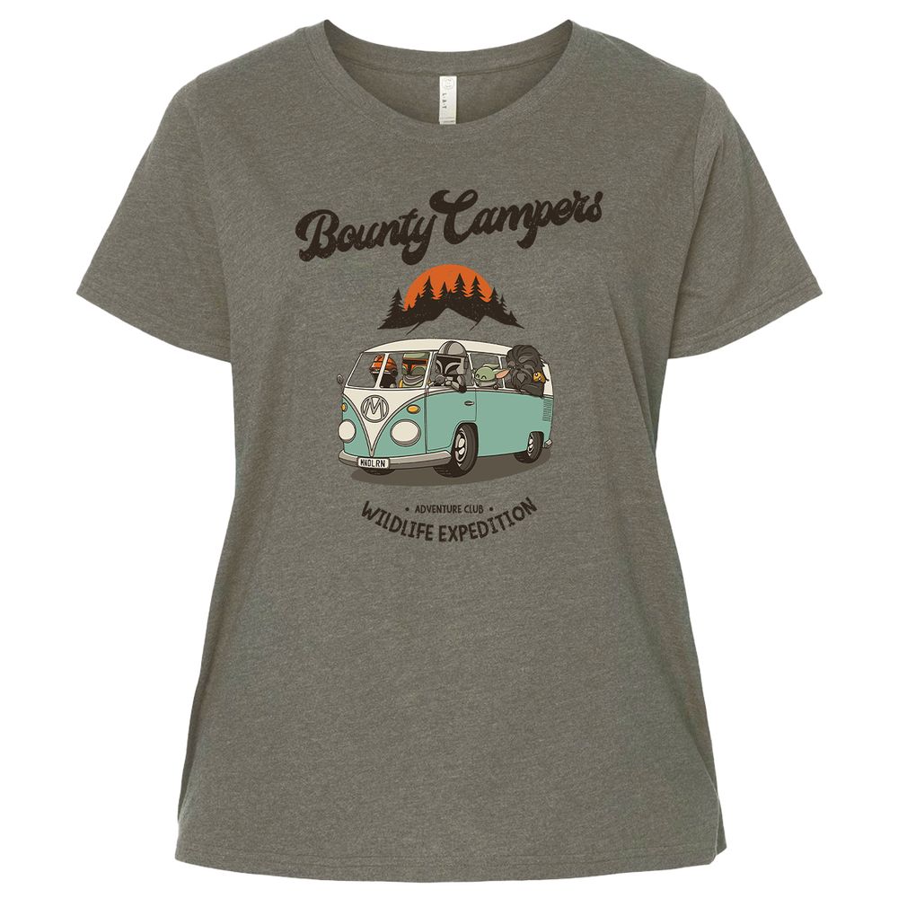 Ladies Curvy Jersey - WBJ3DD9N - Bamboo Blackout - 2