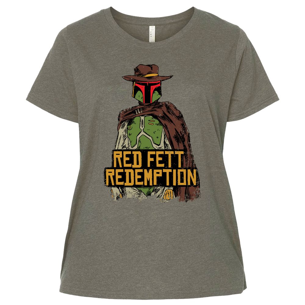 Ladies Curvy Jersey - 76B93V89 - Bamboo Blackout - 2