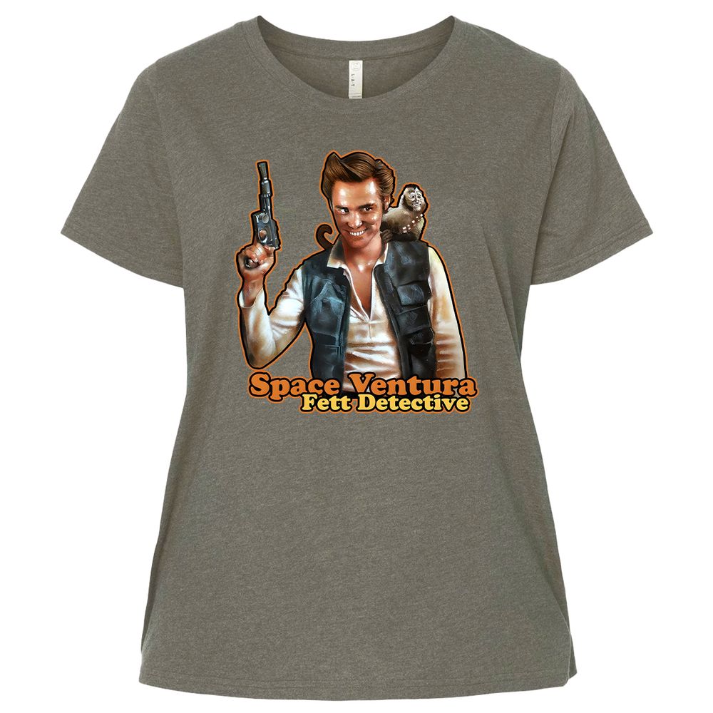 Ladies Curvy Jersey - 5XJ8D4EW - Bamboo Blackout - 2