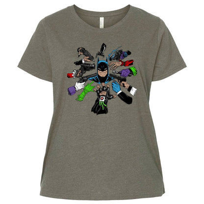 Ladies Curvy Jersey - 5XT1LHER - Bamboo Blackout - 2