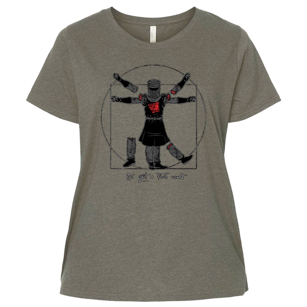 Ladies Curvy Jersey - KWQKVARN - Bamboo Blackout - 2