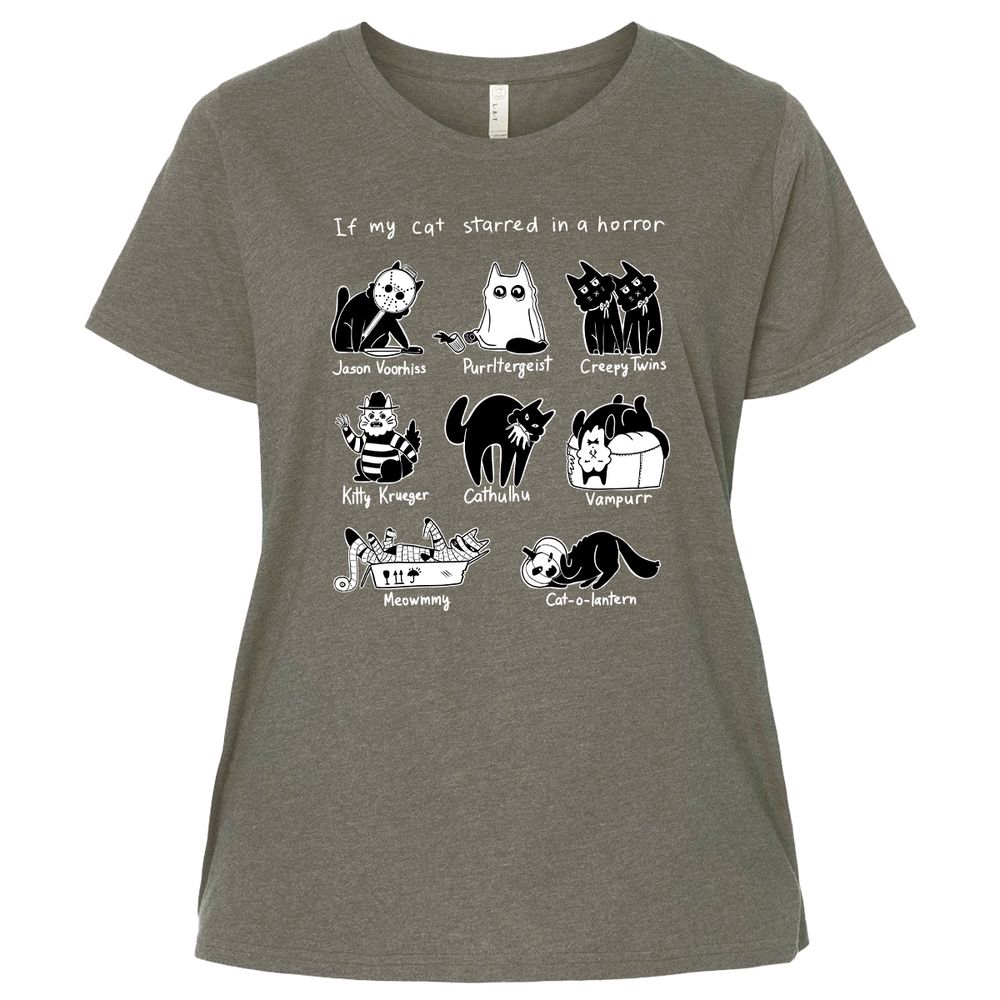 Ladies Curvy Jersey - GNR8XWEB - Bamboo Blackout - 2