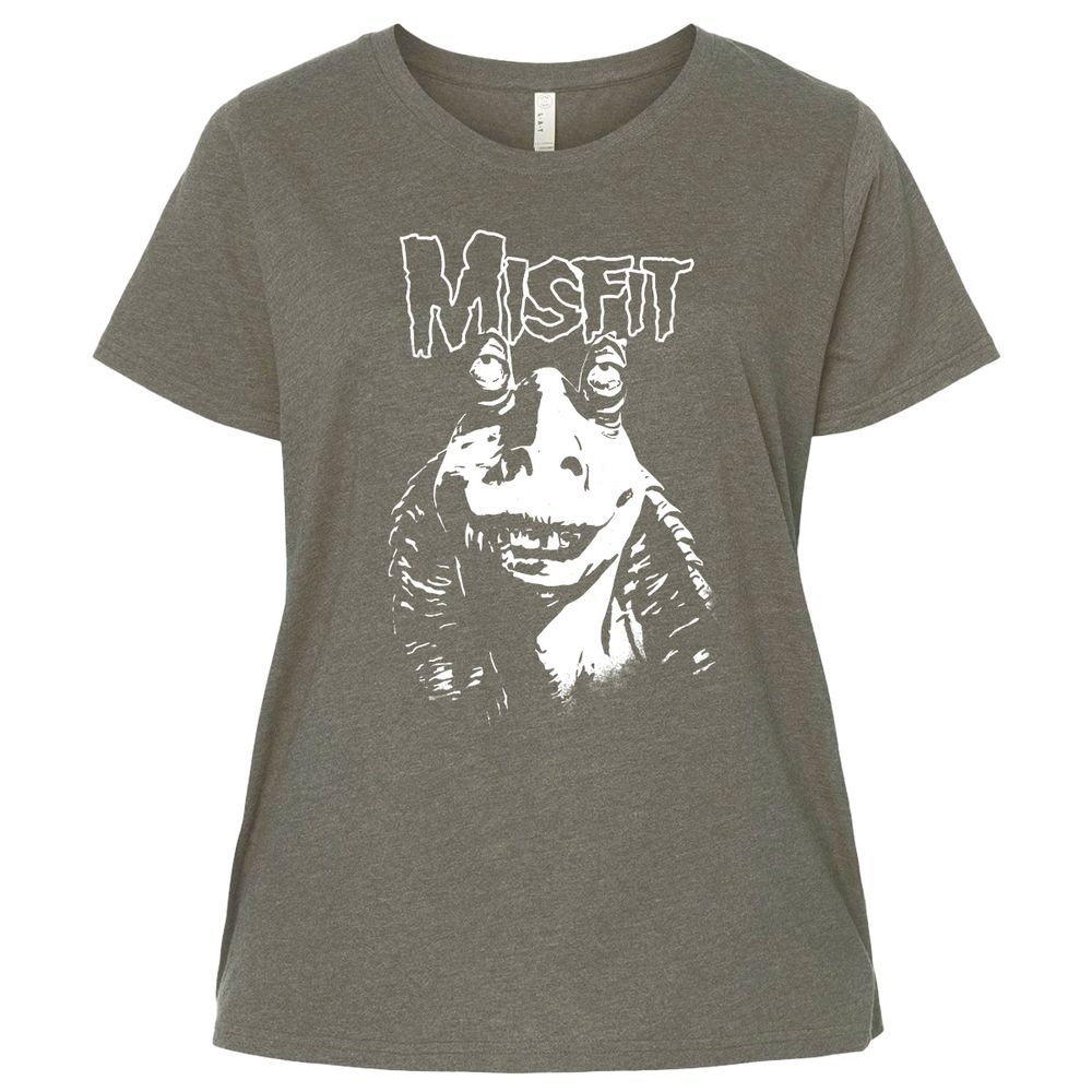 Ladies Curvy Jersey - JBBZDVL5 - Bamboo Blackout - 2