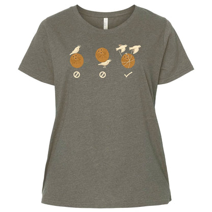 Ladies Curvy Jersey - 7VULF7S6 - Bamboo Blackout - 2