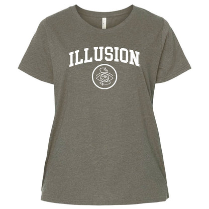 Ladies Curvy Jersey - JXET9H39 - Bamboo Blackout - 2