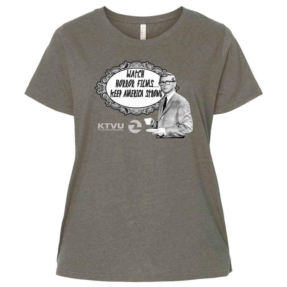 Ladies Curvy Jersey - QFFW2UW5 - Bamboo Blackout - 2