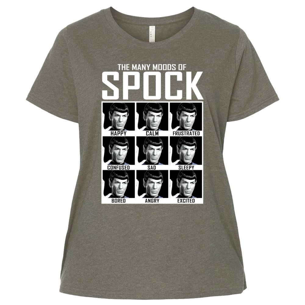 Ladies Curvy Jersey - AELQUUWZ - Bamboo Blackout - 2