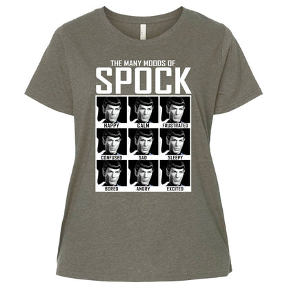 Ladies Curvy Jersey - AELQUUWZ - Bamboo Blackout - 2