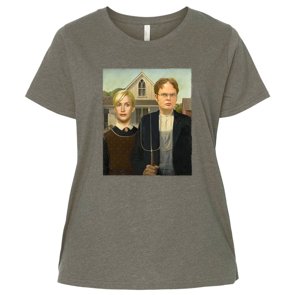 Ladies Curvy Jersey - 8ZXR7676 - Bamboo Blackout - 2