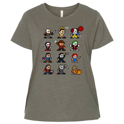 Ladies Curvy Jersey - AZ69LCJ4 - Bamboo Blackout - 2