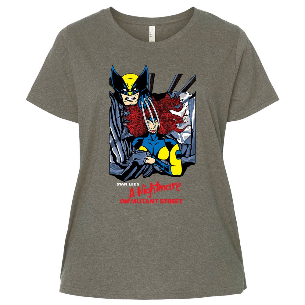 Ladies Curvy Jersey - 1U2YQTML - Bamboo Blackout - 2