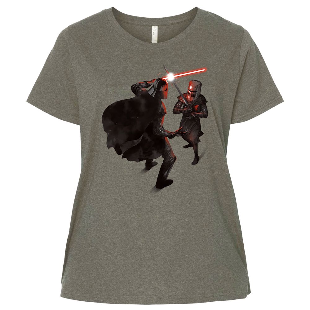 Ladies Curvy Jersey - AEGN2GVD - Bamboo Blackout - 2