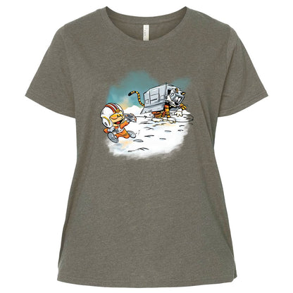 Ladies Curvy Jersey - 9CAUKCZ3 - Bamboo Blackout - 2