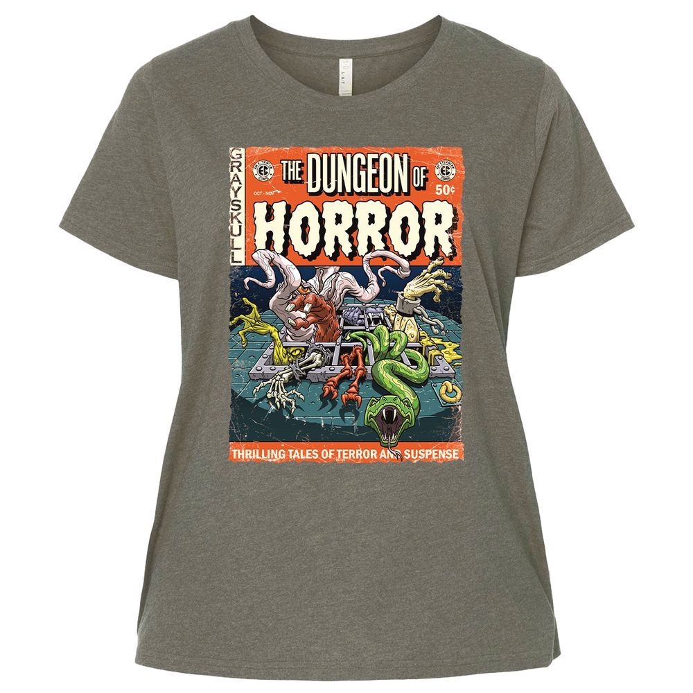 Ladies Curvy Jersey - GGC1D1FD - Bamboo Blackout - 2