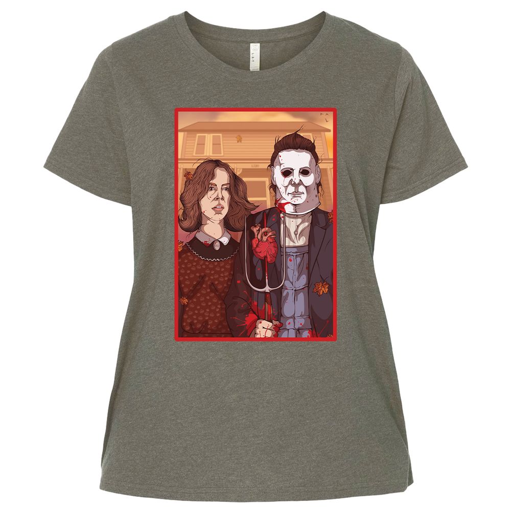 Ladies Curvy Jersey - T5P9WXEE - Bamboo Blackout - 2