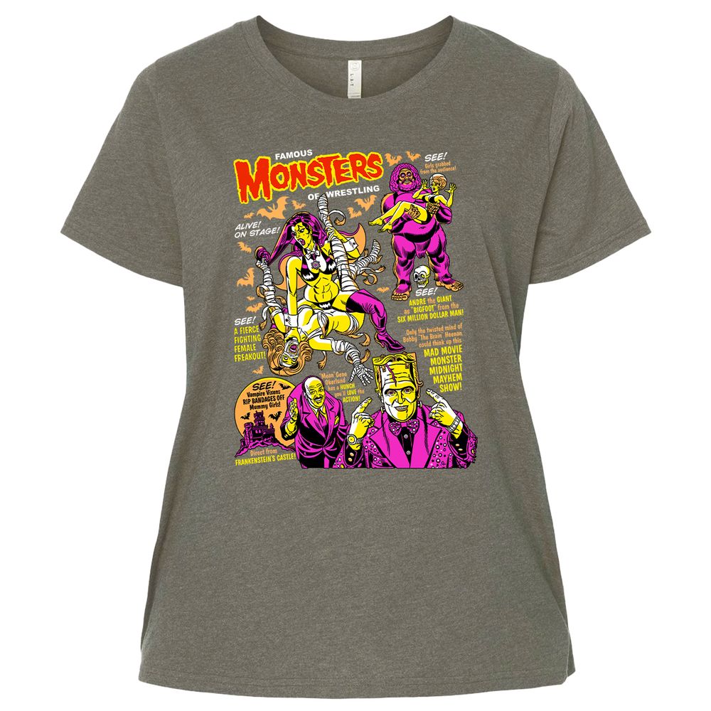 Ladies Curvy Jersey - ULB7TH63 - Bamboo Blackout - 2