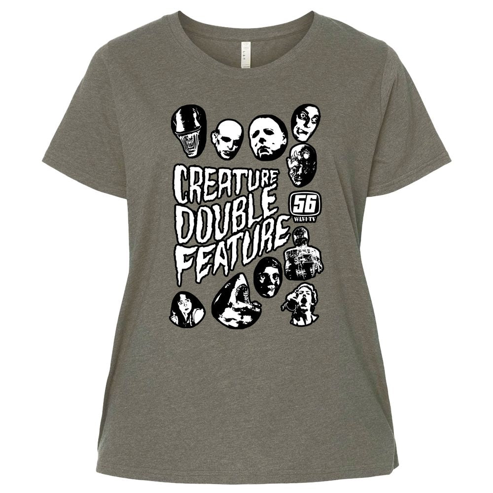 Ladies Curvy Jersey - EKDT697F - Bamboo Blackout - 2