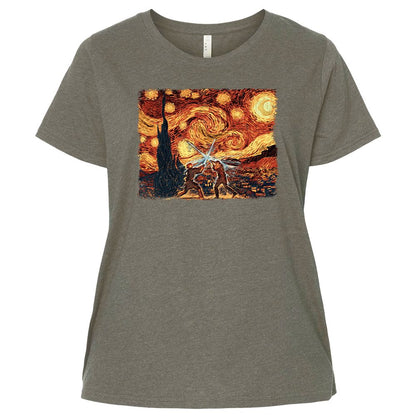 Ladies Curvy Jersey - E1JEEJB6 - Bamboo Blackout - 2