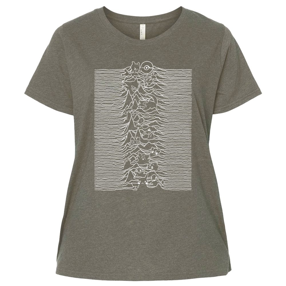 Ladies Curvy Jersey - GEQE73Y9 - Bamboo Blackout - 2