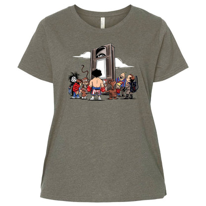 Ladies Curvy Jersey - F4C76SB5 - Bamboo Blackout - 2