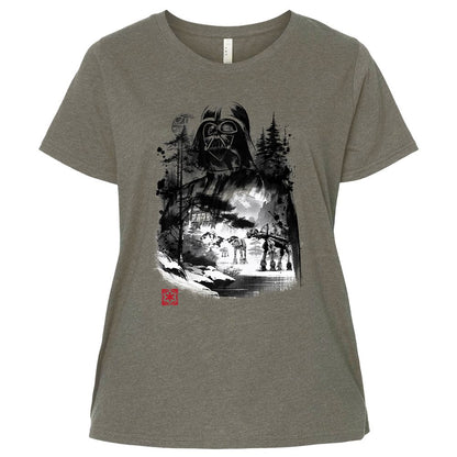 Ladies Curvy Jersey - AWRL56TN - Bamboo Blackout - 2