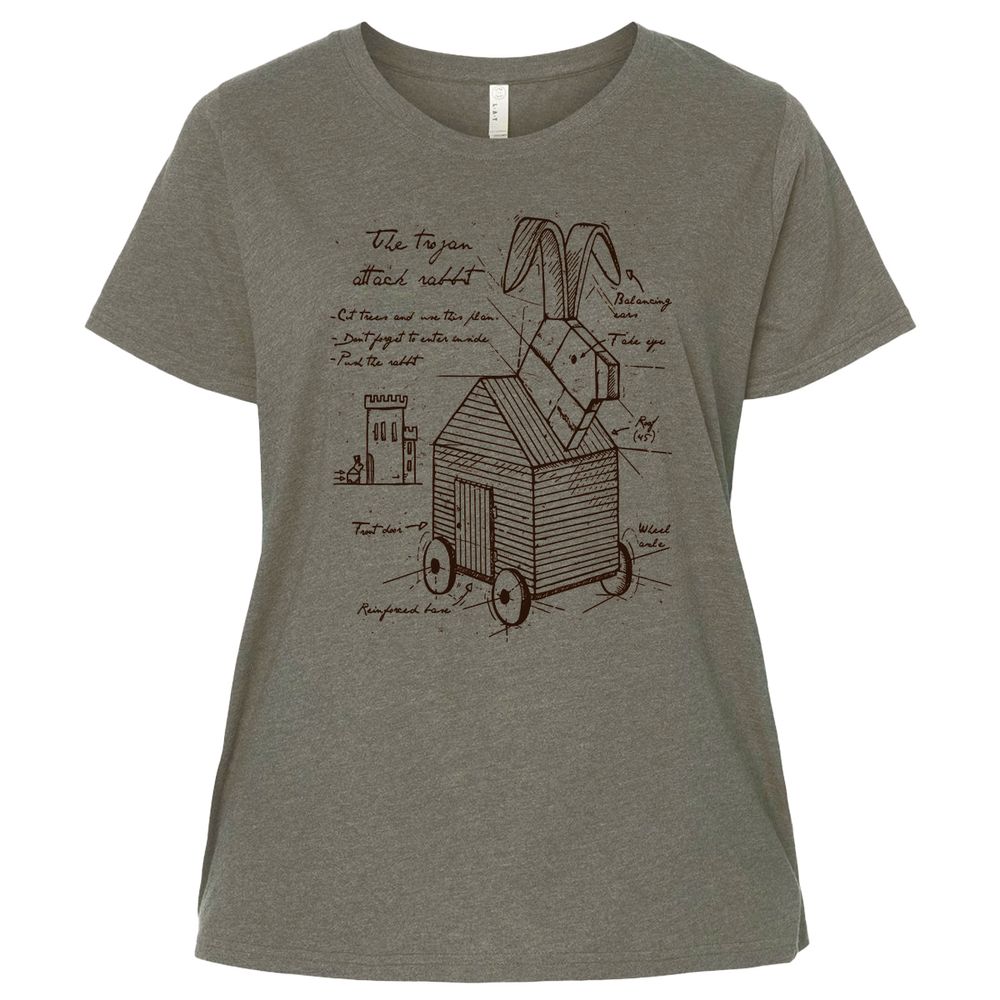 Ladies Curvy Jersey - 914CHFVE - Bamboo Blackout - 2