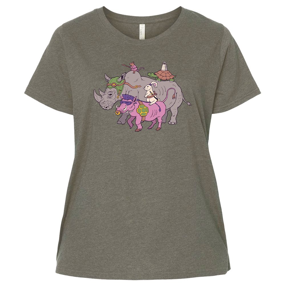 Ladies Curvy Jersey - N94AR623 - Bamboo Blackout - 2