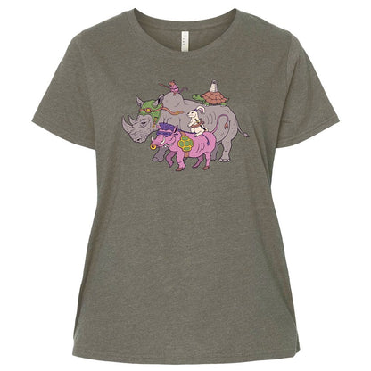 Ladies Curvy Jersey - N94AR623 - Bamboo Blackout - 2