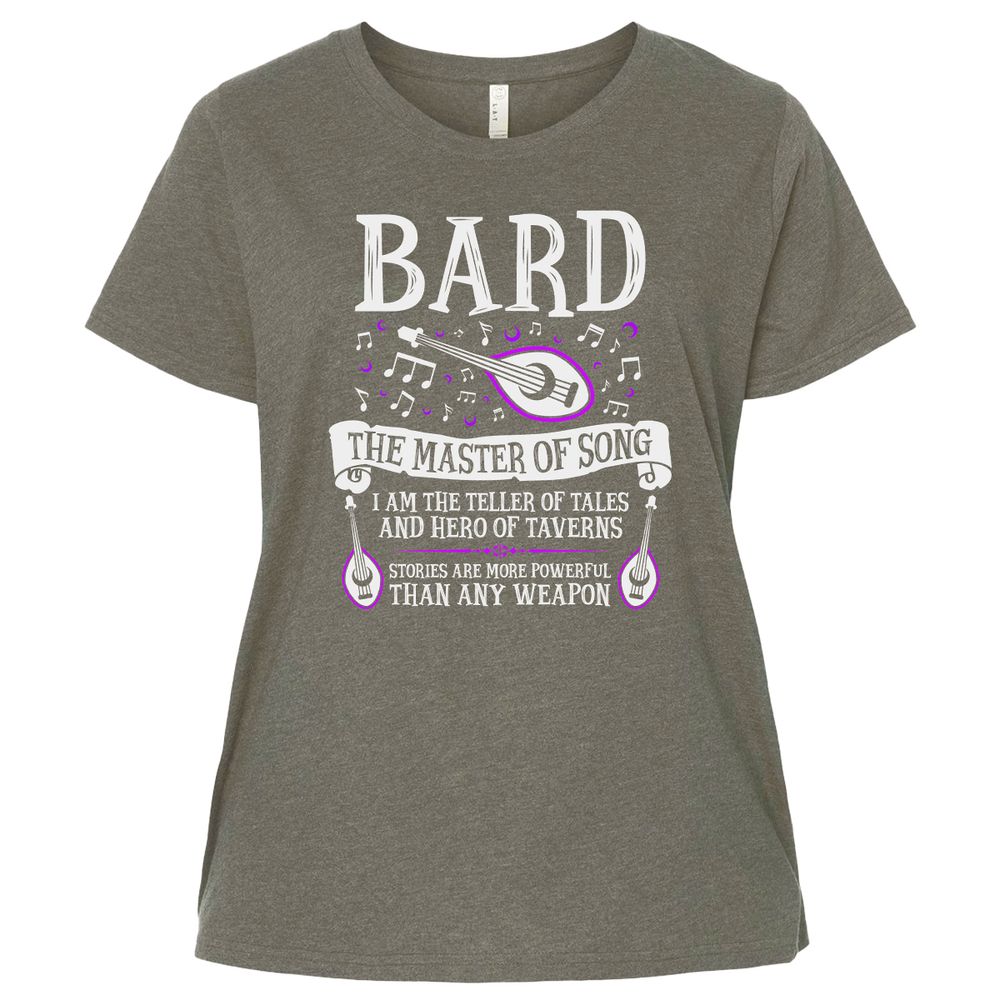 Ladies Curvy Jersey - V61EKGH9 - Bamboo Blackout - 2