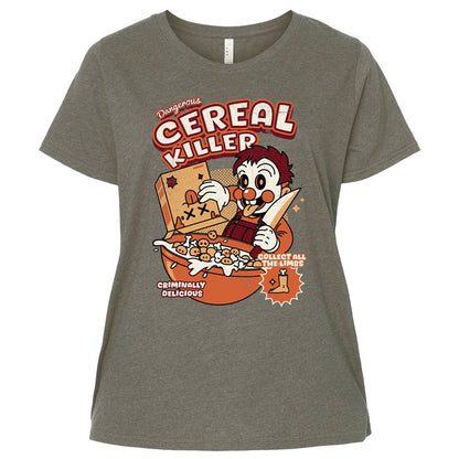 Ladies Curvy Jersey - 1V7FS5U6 - Bamboo Blackout - 2