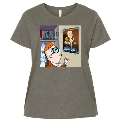 Ladies Curvy Jersey - 85NL2B7M - Bamboo Blackout - 2