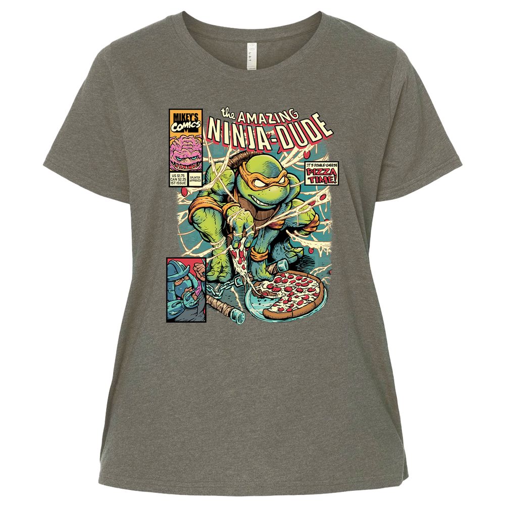 Ladies Curvy Jersey - F28MP4PY - Bamboo Blackout - 2