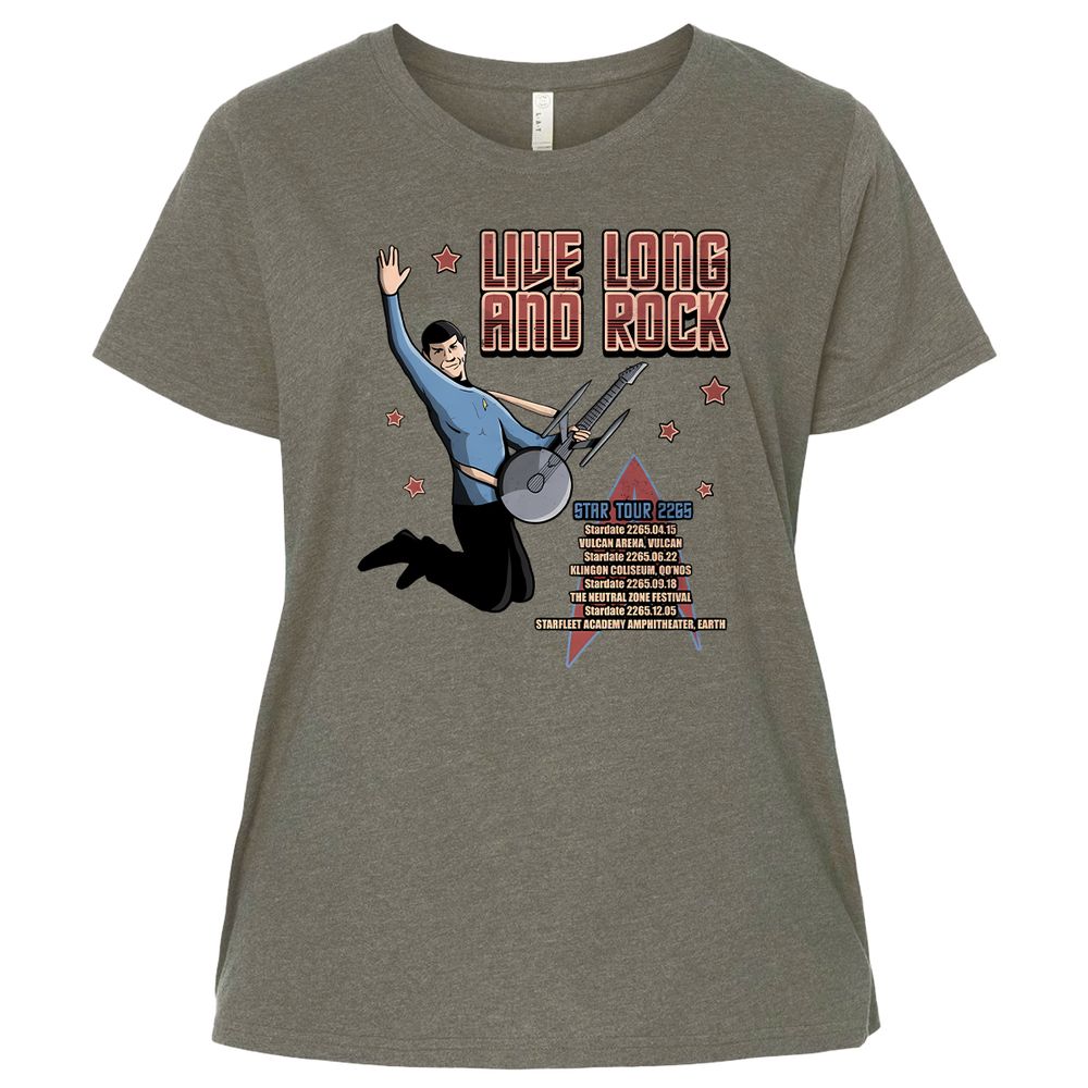 Ladies Curvy Jersey - 4NE1EP5L - Bamboo Blackout - 2